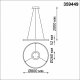 Подвесной светильник Novotech Sotto 359449. 