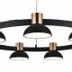 Подвесная люстра Indigo Traforo 11059/9P Black. 
