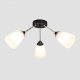 Потолочная люстра Imex MD.2167-3-S-BK+CH. 
