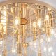 Потолочный светильник Eurosvet Claire 60170 золото. 