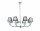 Подвесная люстра Ambrella Light High Light Ceramo Classic LH75063. 