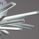 Потолочная светодиодная люстра Reluce 09824-3.3-4+4 WH. 