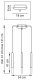 Подвесной светильник Lightstar Tubo L3T747147. 