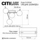 Потолочная люстра Citilux Dorsy CL223142. 