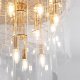 Потолочная люстра Eurosvet Claire 60170 золото Smart. 