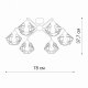 Потолочная люстра Vitaluce V42580 V42580-1/6PL. 