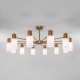 Потолочная люстра Eurosvet Vegga 70160/12 латунь Smart. 