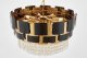 Подвесная люстра Lumina Deco Molina LDP 7045-600 BK+GD. 