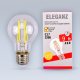 Лампа светодиодная Eleganz  E27 9Вт 3000K 1381. 