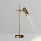 Интерьерная настольная лампа DeLight Collection Table lamp MT8906-1T antique brass. 