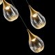 Подвесной светильник DeLight Collection Stilla MD24001004-12A gold/clear. 