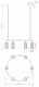 Подвесная люстра Moderli Cora V11604-6P. 