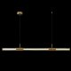 Подвесной светодиодный светильник Crystal Lux Lineup SP24W Led Brass. 