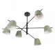 Люстра на штанге MyFar Clementine MR2281-6С. 