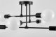 Люстра на штанге Lampit NOVA TC 2010-6 BK. 