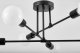 Люстра на штанге Lampit NOVA TC 2010-6 BK. 