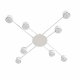 Потолочная люстра Lumion Benua 8305/8C. 