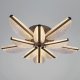 Потолочная люстра Reluce 00490-0.3-5+5 champagne silver. 