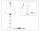 Интерьерная настольная лампа Ambrella light High Light LH75262. 