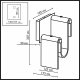 Настенный светодиодный светильник Odeon Light L-Vision Flow 5106/11WL. 