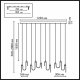Подвесной светильник Odeon Light Flow 5106/52L. 