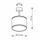 Потолочная люстра Lighthall Blaze LH012072. 