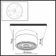 Потолочный светильник уличный Odeon Light Ronda 7157/6CL. 