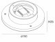 Накладной светильник DesignLed ML 00-00016548. 