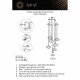 Подвесной светильник Aployt Sacha APL.073.06.07. 