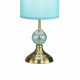 Интерьерная настольная лампа Jane 10207/L Blue. 