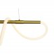 Подвесной светильник Tuba DLSP18900W1260Brass. 