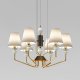 Подвесная люстра Eurosvet Olaria 101012/6 латунь Smart. 