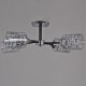 Потолочная люстра Reluce 26260-0.3-04 CR+BK. 