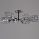 Потолочная люстра  26260-0.3-06 CR+BK. 