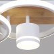 Потолочная люстра Reluce 29560-0.3-2+2 WH+WOOD. 