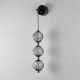 Бра OD2437 OB2437 pearl black/smoke. 