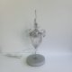Интерьерная настольная лампа 10357 MT10357-1A silver. 