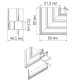Соединитель L-образный Donolux SPACE-Track system L corner12 InW. 