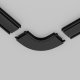 Коннектор угловой Accessories for tracks Radity TRA084CR-11B. 