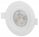 Светильник светодиодный встраиваемый ЭРА KL LED 25A-5 3K WH 5Вт 3000К круглый поворотный белый Б0068128. 