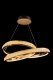 Подвесная люстра Aida LE7707/600Z Gold. 