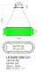 Подвесная люстра Aurelie LE3008/1080L CH. 