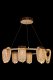 Подвесная люстра Cascade LE7717/8 Gold. 
