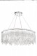 Подвесная люстра LEON Forteresse LE7295-D800 CH. 