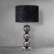 Интерьерная настольная лампа  ML.701.01TL BK. 