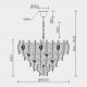 Подвесная люстра  ML.6770.1000 GD. 