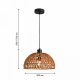 Подвесной светильник Favourite Canasto 4882-1P. 