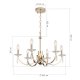 Подвесная люстра ST Luce Elegance SL1405.203.06. 