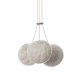 Подвесной светильник Pendant lamp 2819P/3A nickel. 