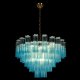 Подвесная люстра Loft IT Murano 10580/800 Clear blue. 